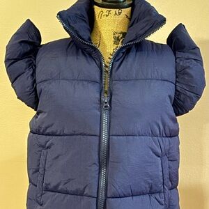 Simply Southern Blue Puffer Jacket Quilted Design